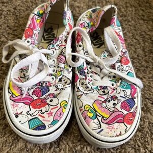 Vans Kids' Multicolor Cartoon Sneakers